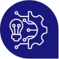 Lightbulb and gear icon